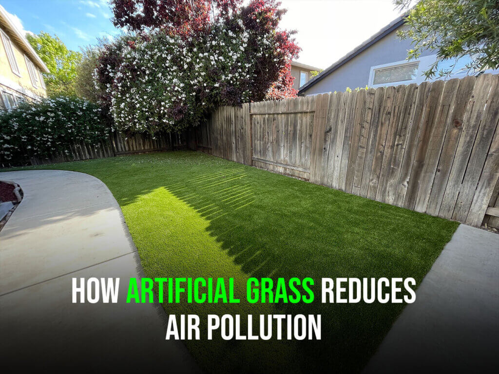 How Artificial Grass Reduces Air Pollution-charlotte